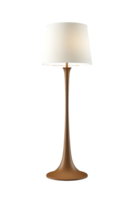 Floor lamp, isolated against a transparent background png