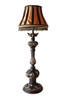 Floor lamp, isolated against a transparent background png