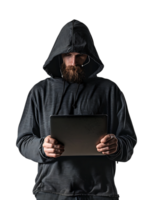 hacker isolated against a transparent background png