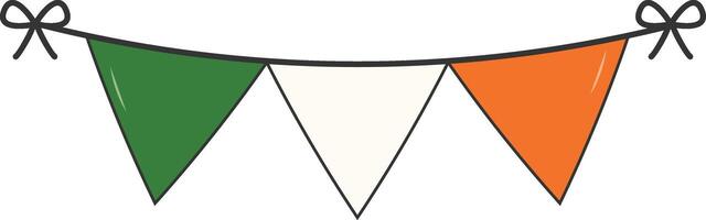 St. Patrick's Day Icon. Illustration with Flat Style vector