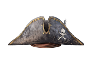 pirate hat isolated against a transparent background png