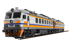 train, set against a transparent background png