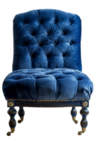 Slipper chair, isolated against a transparent background png