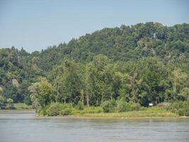 passau at the danube river photo