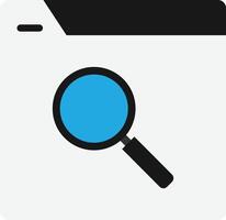 Search Find Magnifer vector