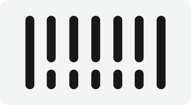 código de barras escanear código vector