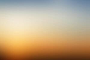 Abstract blue and orange background, blured texture, modern backdrop photo