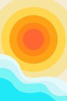 colorful abstract pattern background. template summer concept vector