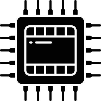 UPC ajuste sólido glifo ilustración vector