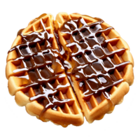 A top view of waffle png