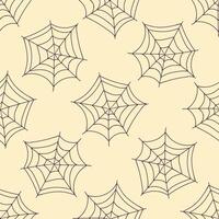 Halloween Seamless Patterns for Background, Digital Paper With Web vector
