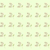 Simple flower seamless pattern on a light background. Pattern for fabrics, textiles, wrapping paper, background, and cards. vector