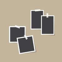Set of photo frame to make your collages eye catching vector