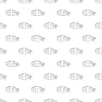 Seamless pattern with sushi for decorative print, wrapping paper, menu, wallpaper and fabric vector