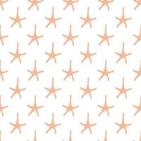 Seamless pattern with cute stars doodle for decorative print, wrapping paper, greeting cards, wallpaper and fabric vector