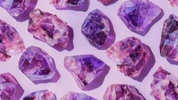 Elegant Sugilite Crystal Pattern Background, Ideal for Print Design, Posters, and Artistic Projects photo
