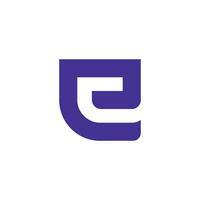 Letter E logo icon design template vector