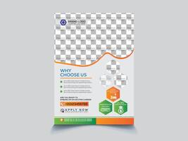 Professional Flyer Design vector