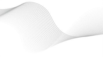 Abstract wavy line background dynamic sound wave wavy pattern stylish line art pattern design vector