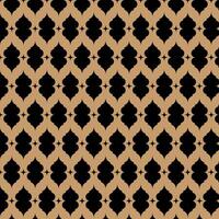 Geometri pattern brown, tan background with repeating black fourpointed star and teardrop shapes ideal for adding an elegant touch to graphic design projects. vector