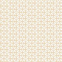 Geometri repeating pattern of orange circles on white background. Suitable for backgrounds, packaging, textiles, stationery, and marketing materials. vector