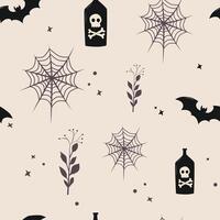 seamless pattern for Halloween. Abstract Illustration for print design vector