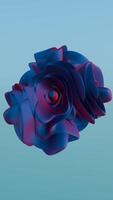 Waves of dynamic waveforms with 3D effects, creating a visually rhythmic and harmonious composition video