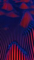 Waves of dynamic waveforms with effects, creating a visually rhythmic and harmonious composition video