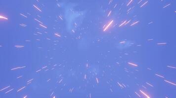 Radiant Ascent A Journey Through Light and Clouds video