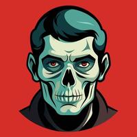 man skull design vector