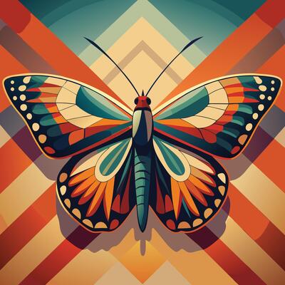 Colorful Butterfly design