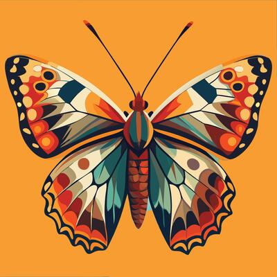 Colorful Butterfly design