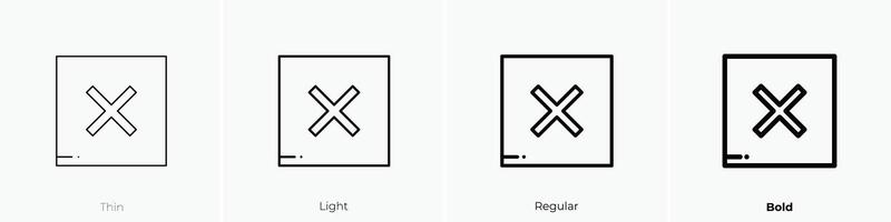 dry icon. Thin, Light, Regular And Bold style design isolated on white background vector