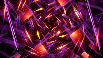 VJ Loop background of multicolored flashing lights 03. video