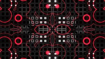 Pulsating red-white abstract background VJ Loop video