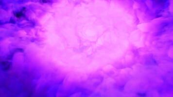 Abstract pink clouds in the form of a funnel video