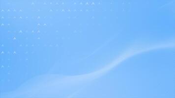 Royal blue color geometrical shapes simple and elegant design professional background with wavy pattern video