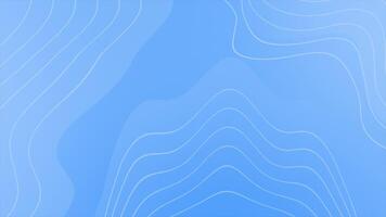 Royal blue color abstract design wavy pattern liquid shapes geometrical loop able background video