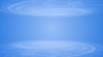 Royal blue color smoke textured rotating hi-tech 3d space futuristic background for presentation video