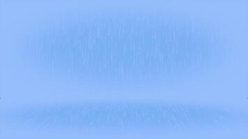 Animated Royal blue color particles 3d space moving upwards slowly abstract particles background video