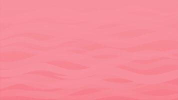 Red color abstract design wavy pattern liquid shapes geometrical loop able background video