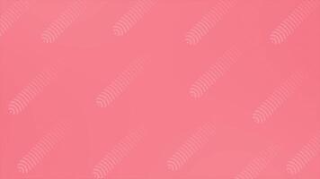 Red color repeating lines minimal geometrical futuristic loop able background video