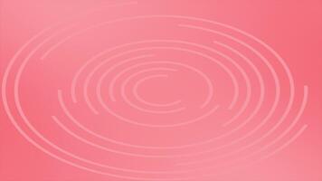 Red color rotating circular pattern modern design loop able geometrical background video