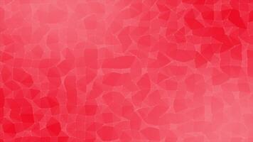 red color abstract modern design low poly pattern geometrical seamless loop able plexus background video