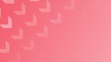 Red color simple and elegant geometrical background for professional use video