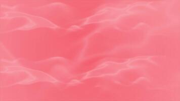 Red color abstract design wavy pattern liquid shapes geometrical loop able background video