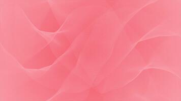 red color hi-tech wavy pattern particles forming mesh design futuristic geometrical loop able background video