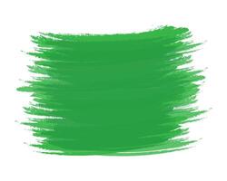 Brush Stroke abstract background texture in trendy monochrome green Isolated on white. Copy space. EPS. St Patrick Day greeting backdrop or wallpaper cards, posters, banner, label design idea vector