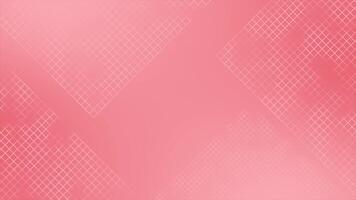 Red color grid design box pattern abstract geometrical loop able futuristic background video