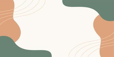 summer background abstract shapes, wave pattern with free space for text. template for banner, poster, social media, web. vector
